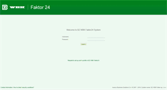 Desktop Screenshot of faktor24.pl